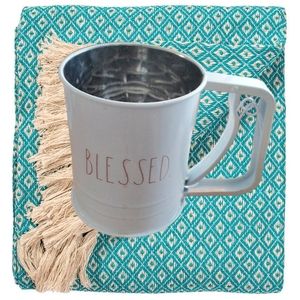 Rae Dunn ~ BLESSED ~ Flour Sifter. NWOT